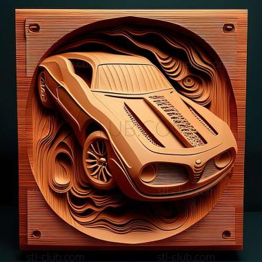 3D model Alfa Romeo Disco Volante (STL)
